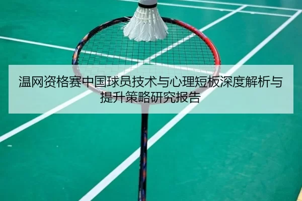 温网资格赛中国球员技术与心理短板深度解析与提升策略研究报告